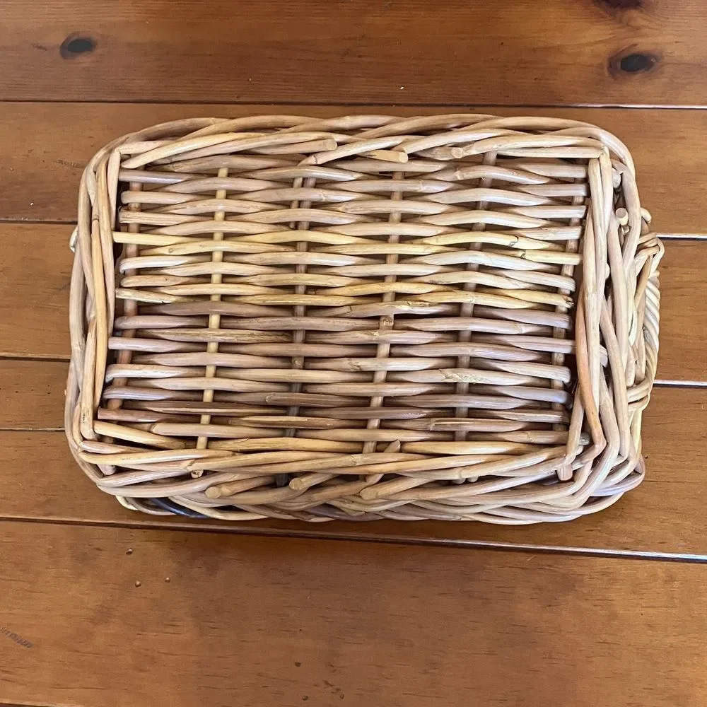 Vintage Rectangular Basket